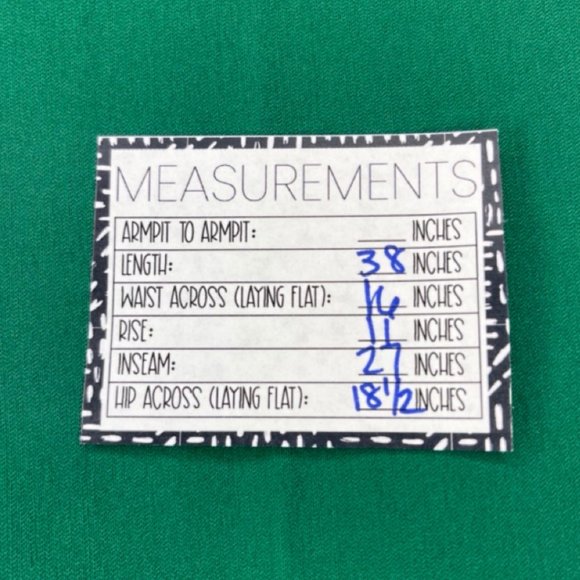 WORTHINGTON | Holiday Button Detail Green Pull On Skinny Ankle Pants | Size M - Picture 9 of 10